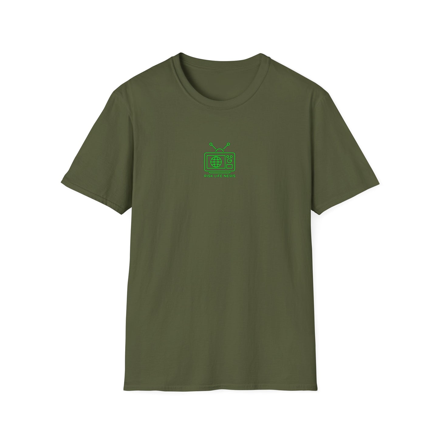 Risk Life News Logo T Shirt