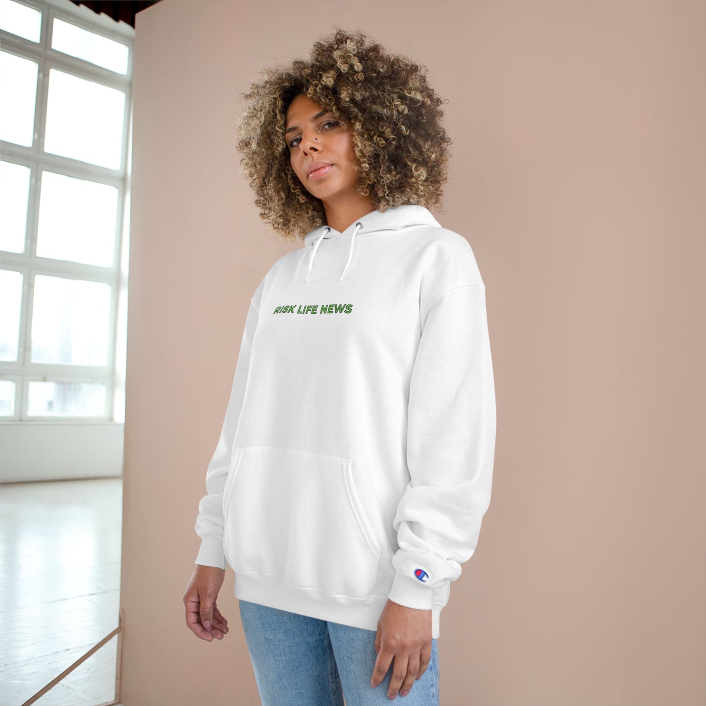 Risk Life News Champion Hoodie