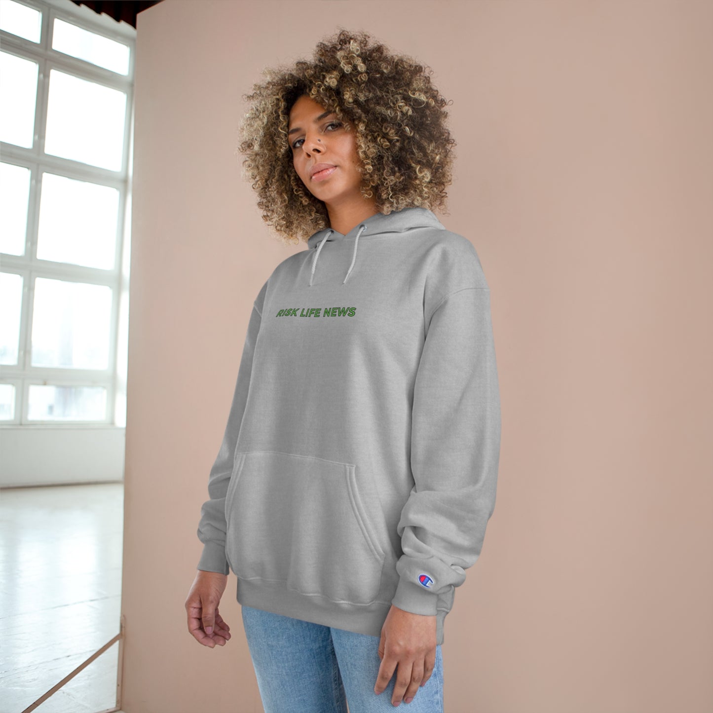 Risk Life News Champion Hoodie