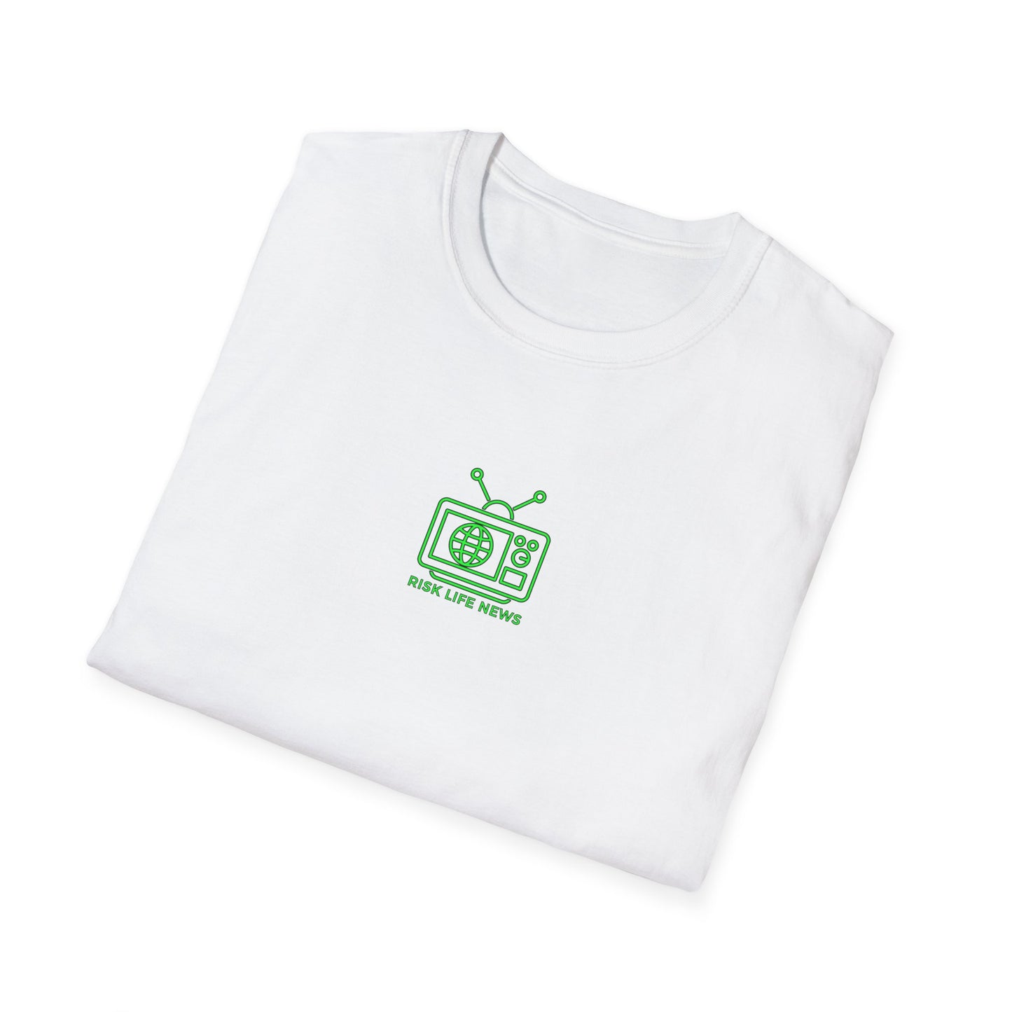Risk Life News Logo T Shirt