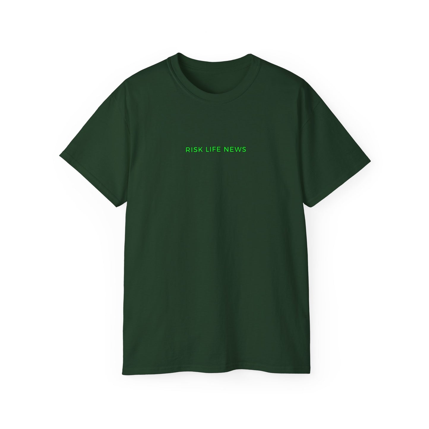 Risk Life News Text T-Shirt