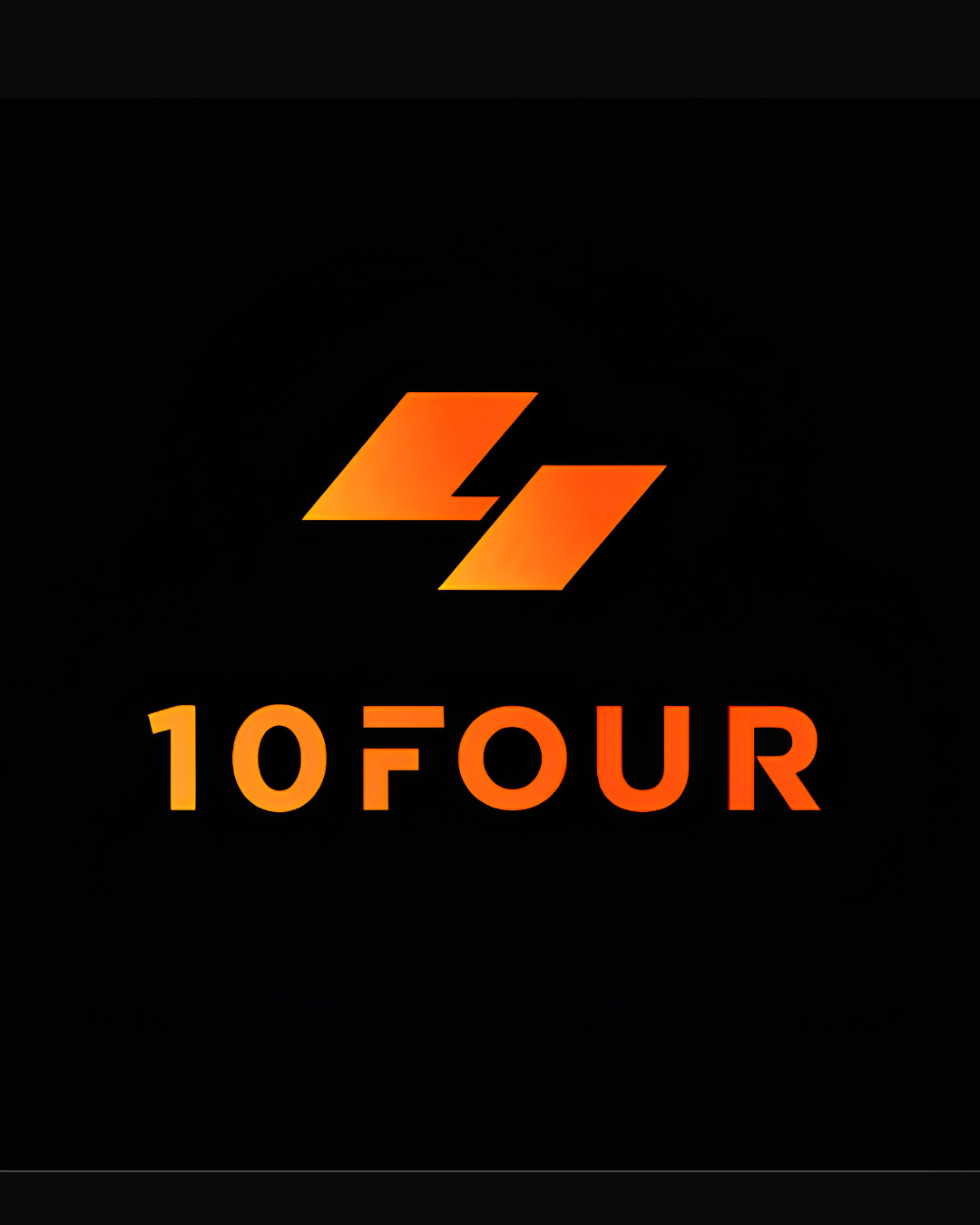 10FOUR orange logo and wordmark